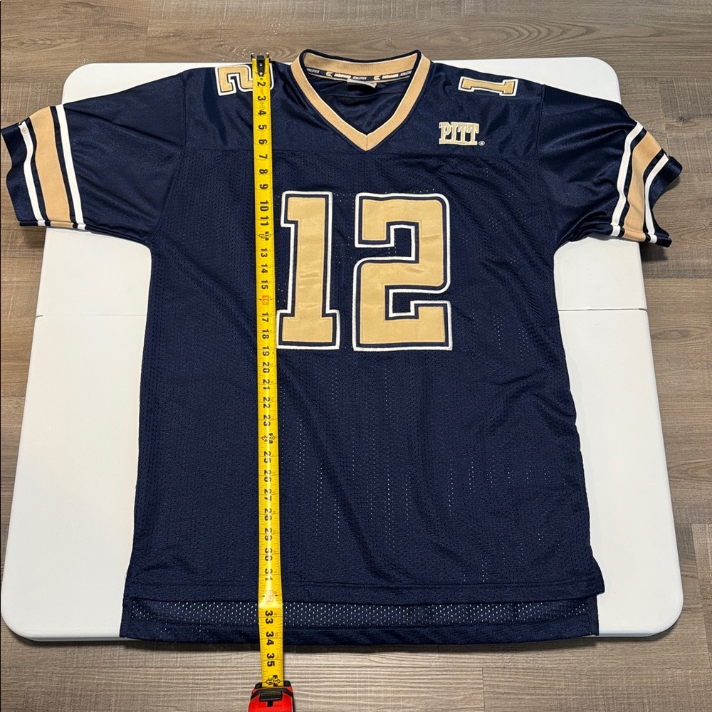 Vintage Colosseum Athletics Mens Pittsburgh Panthers Mesh Football Jersey PITT - Picture 6 of 8